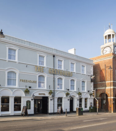 The Greyhound, Bridport building