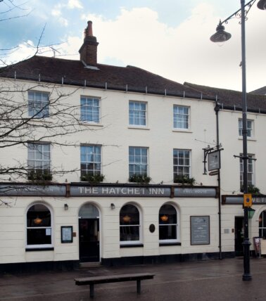 The Hatchet Inn, Newbury building
